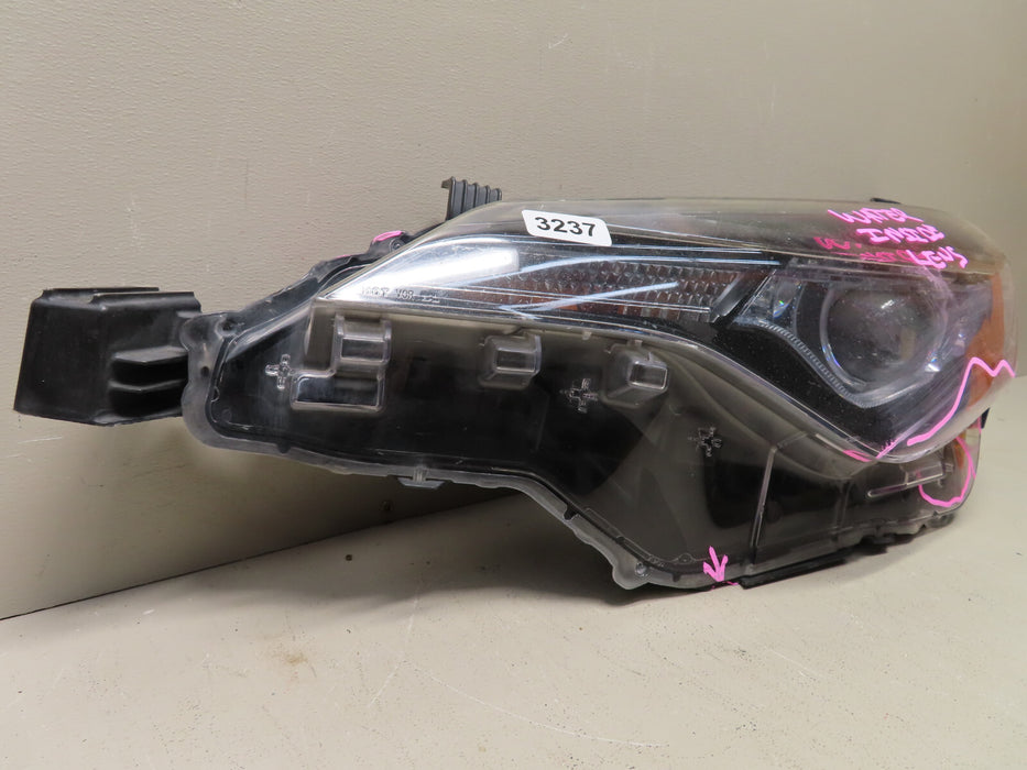 2017 2018 2019 Toyota Corolla LEFT LED HEADLIGHT LAMP OEM PARTS ONLY