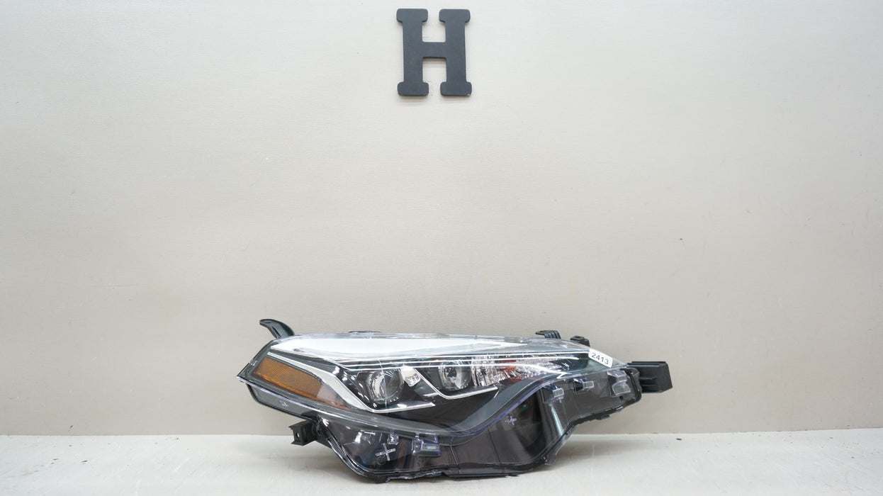 2017-2019 TOYOTA COROLLA FRONT RIGHT PASSENGER SIDE LED HEADLIGHT CAPA