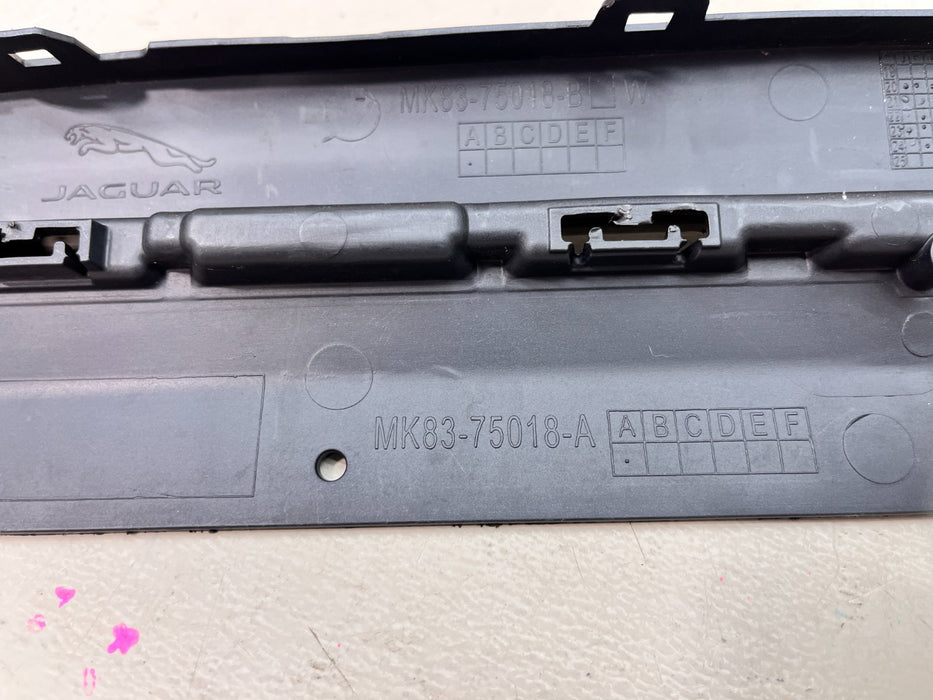 2021-2025 JAGUAR F-PACE REAR BUMPER LOWER VALANCE OEM MK83-75018-A
