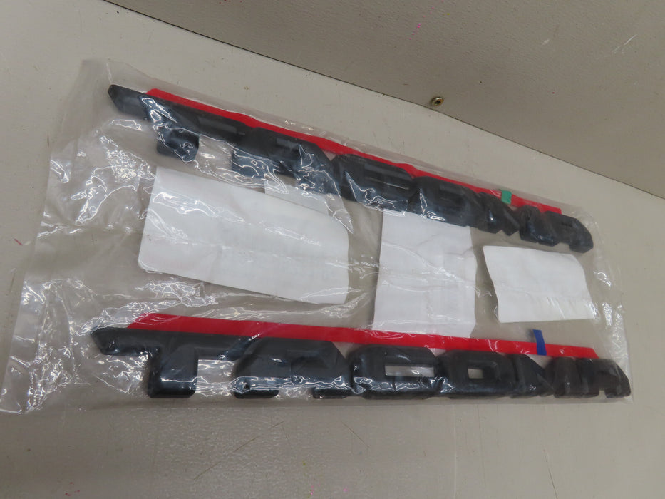 2016-2023 TOYOTA TACOMA GENUINE BLACKOUT EMBLEM NAMEPLATE OEM PT948-35221-02