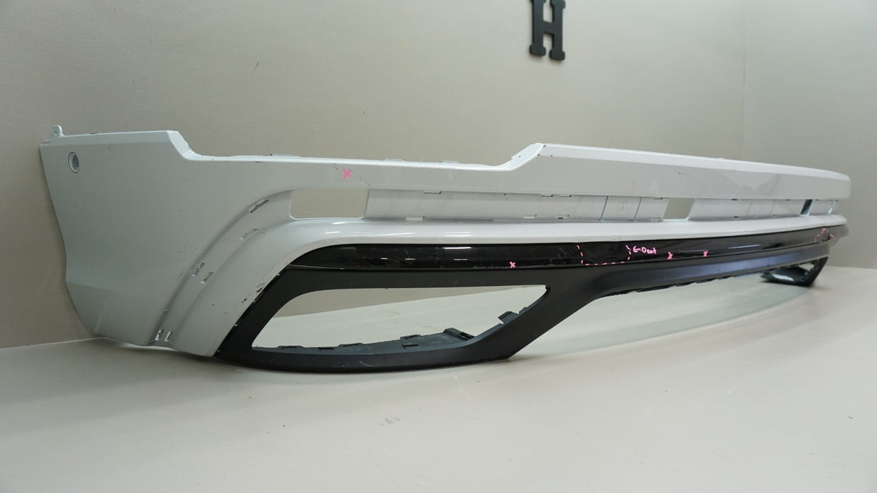 2019-2023 AUDI Q8 S-LINE REAR MIDDLE & LOWER BUMPER COVER OEM 4M8.807.527.D