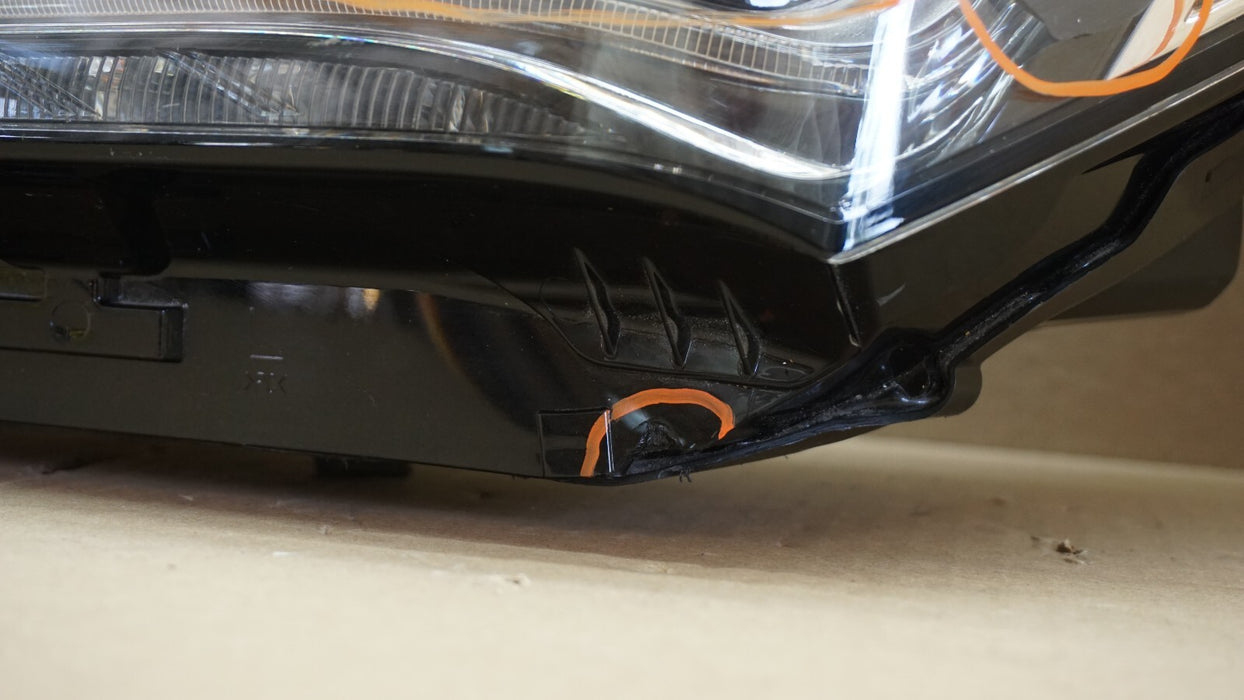 2022 ACURA MDX FRONT LEFT DRIVER SIDE HEADLIGHT LAMP LED W/ BALLAST OEM 22