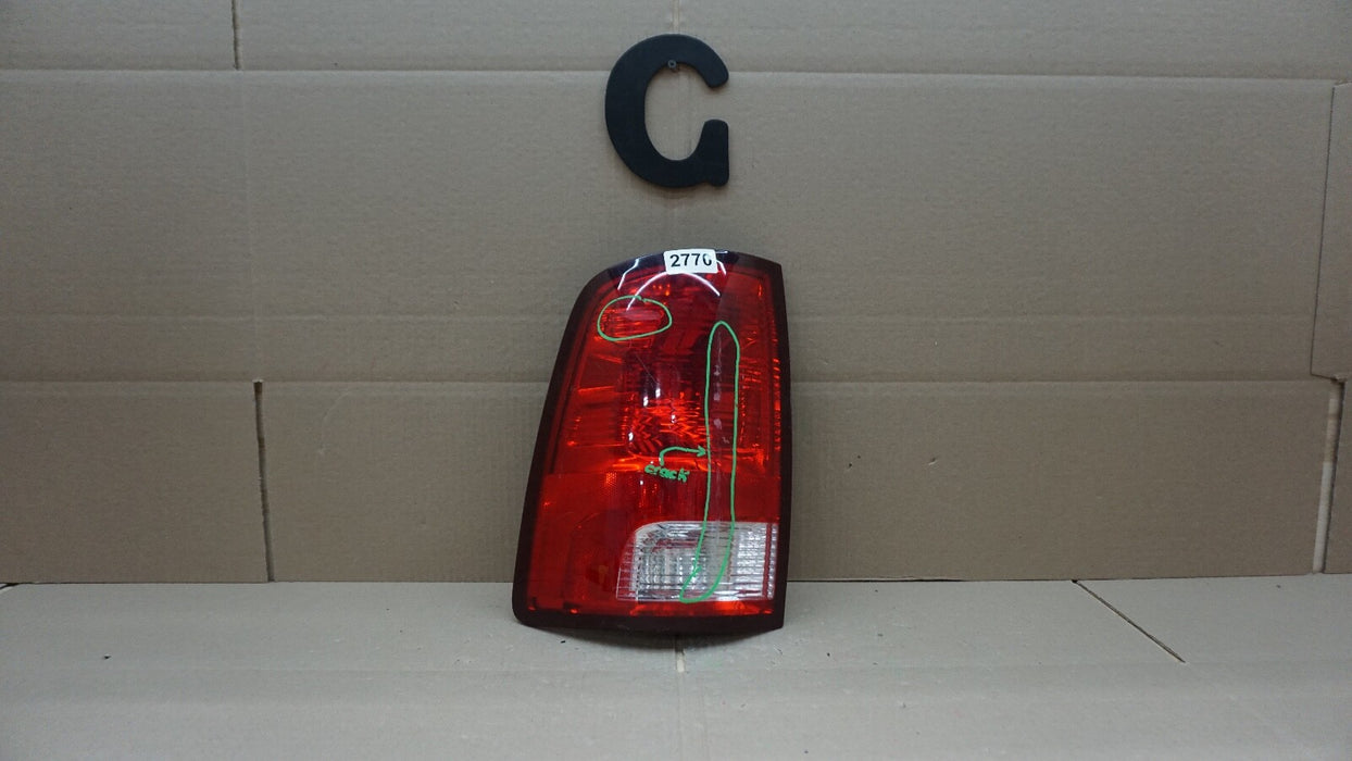2011-2018 DODGE RAM 1500 2500 3500 REAR LEFT DRIVER SIDE TAIL LIGHT OEM