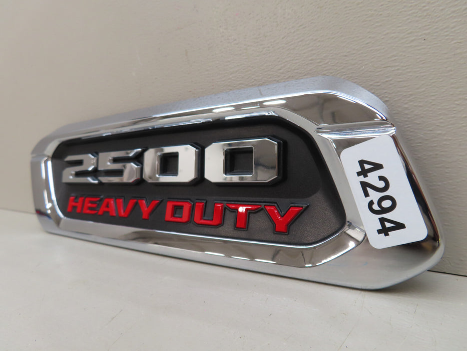 2019-2024 DODGE RAM 2500 HEAVY DUTY FRONT LEFT DRIVER HOOD EMBLEM OEM