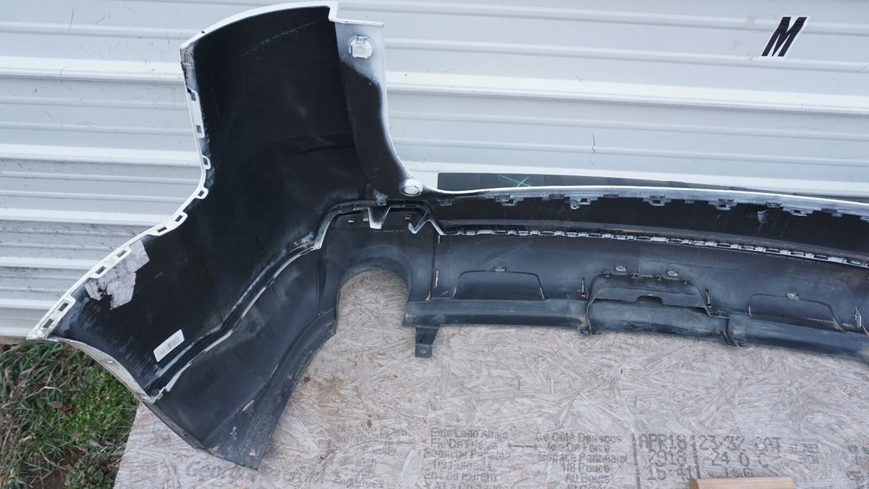 2011-2015 GMC TERRAIN DENALI REAR BUMPER COVER PANEL OEM 11 12 13 14 15