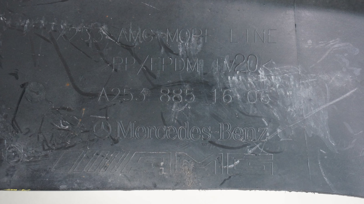 2020-2022 MERCEDES-BENZ GLC300 GLC AMG REAR LOWER BUMPER VALANCE OEM A2538851606