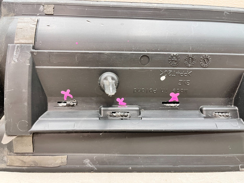 2015-2025 PORSCHE MACAN LH REAR DOOR LOWER MOLDING TRIM 95B.839.890.1R OEM