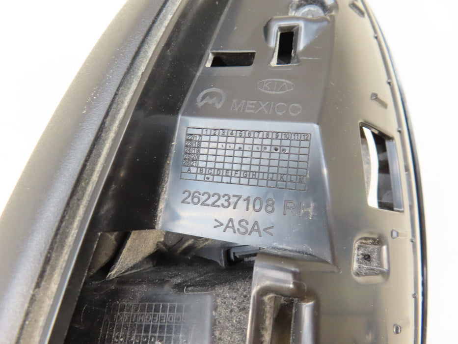 2019-2023 KIA FORTE FRONT RIGHT PASSENGER SIDE MIRROR OEM