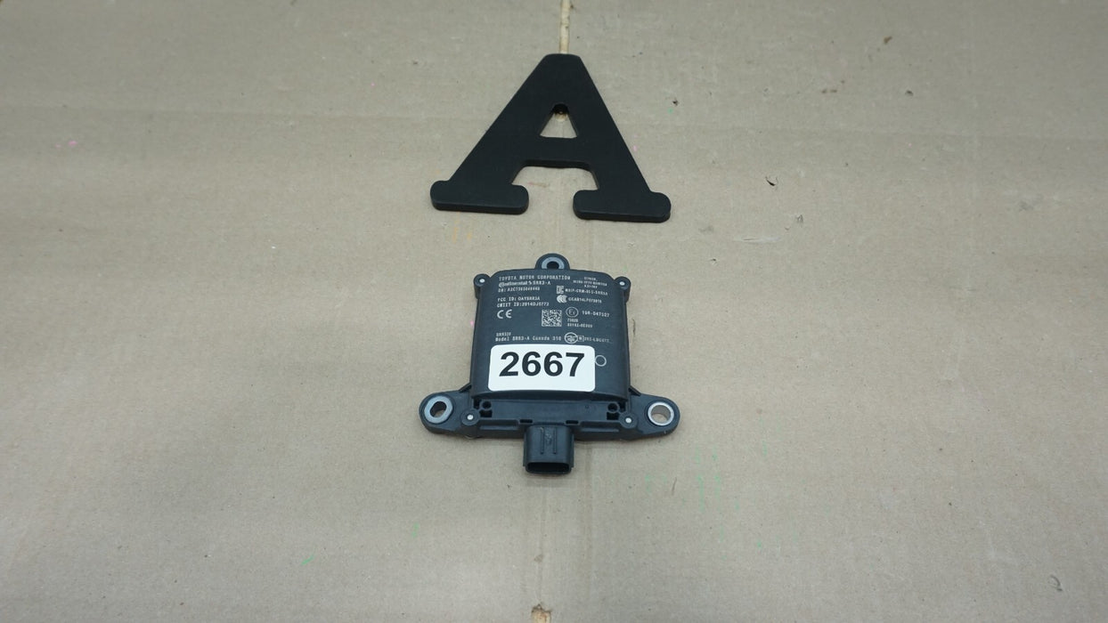 TOYOTA BLIND SPOT SENSOR MODULE 88162-0E060 OEM