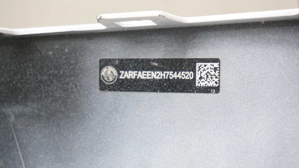 2017-2023 ALFA ROMEO GIULIA REAR BUMPER COVER PANEL 50556567 OEM