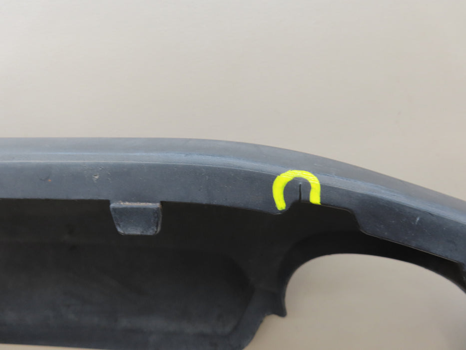 2010-2012 FORD MUSTANG REAR LOWER VALANCE BUMPER COVER OEM