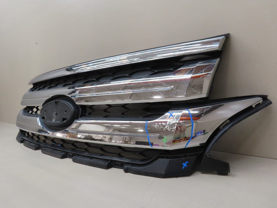 2011 2012 2013 2014 FORD EDGE FRONT RADIATOR GRILLE GRILL OEM