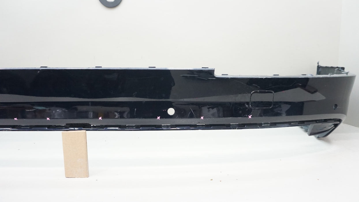 2017-2019 AUDI Q7 REAR LOWER BUMPER COVER VALANCE OEM 4M0807527B