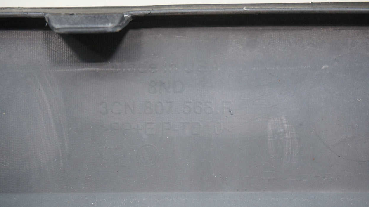 2021-2025 VOLKSWAGEN ATLAS R-LINE REAR LOWER BUMPER VALANCE PANEL OEM 3CN807568R