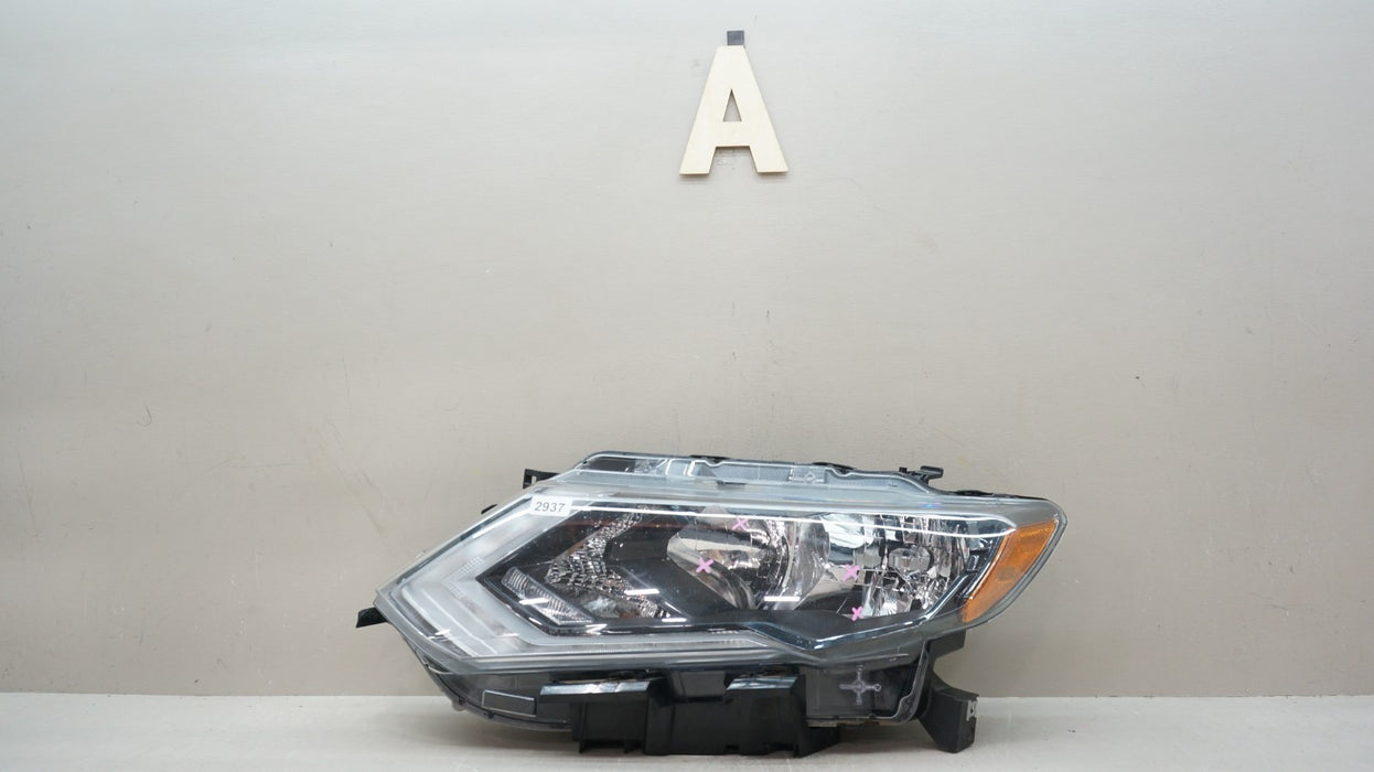 2017-2020 NISSAN ROGUE FRONT LEFT DRIVER SIDE HALOGEN W/ LED HEADLIGHT OEM