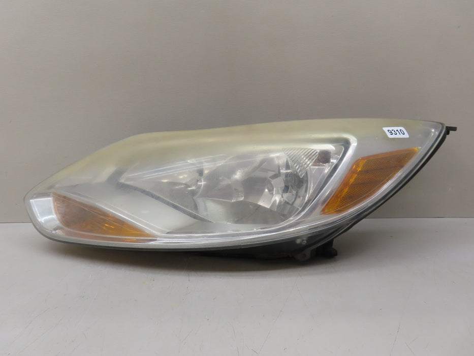 2012-2014 FORD FOCUS FRONT LEFT DRIVER SIDE HEADLIGHT OEM 9310
