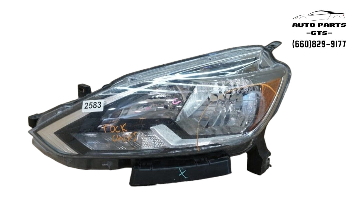 2016-2019 NISSAN VERSA FRONT LEFT DRIVERS SIDE HEADLIGHT OEM 16 17 18 19