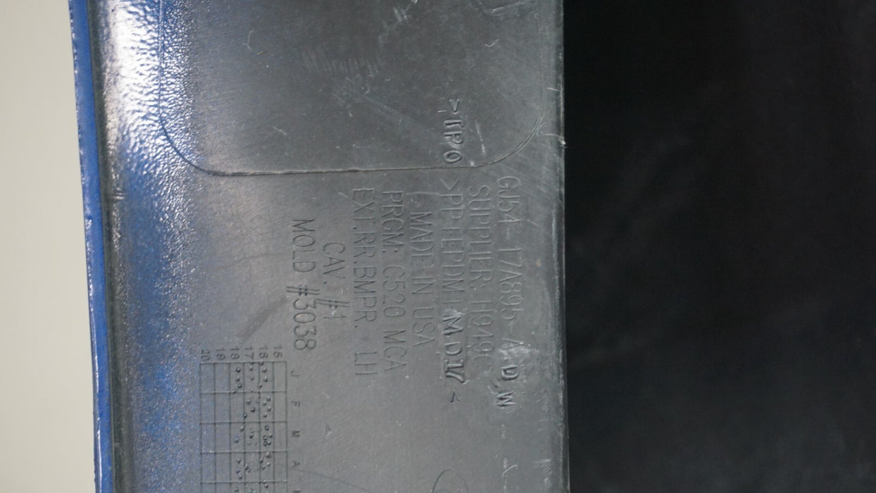 2017-2019 FORD ESCAPE REAR LEFT DRIVERS SIDE BUMPER CAP END GJ54-17A895 OEM