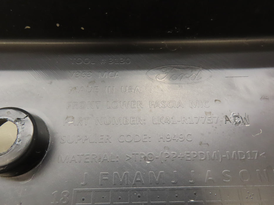 2020 2021 FORD TRANSIT 150,250,350 FRONT LOWER BUMPER COVER OEM LK41-R17757