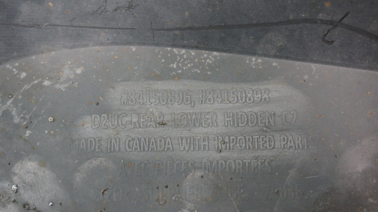 2018-2021 CHEVROLET EQUINOX L LS LT REAR LOWER BUMPER VALANCE PANEL OEM 84150896