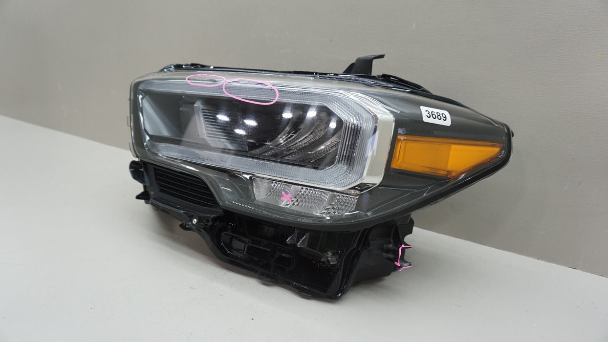 2020-2022 TOYOTA TACOMA FRONT LEFT DRIVER SIDE HEADLIGHT LIGHT LAMP LED OEM