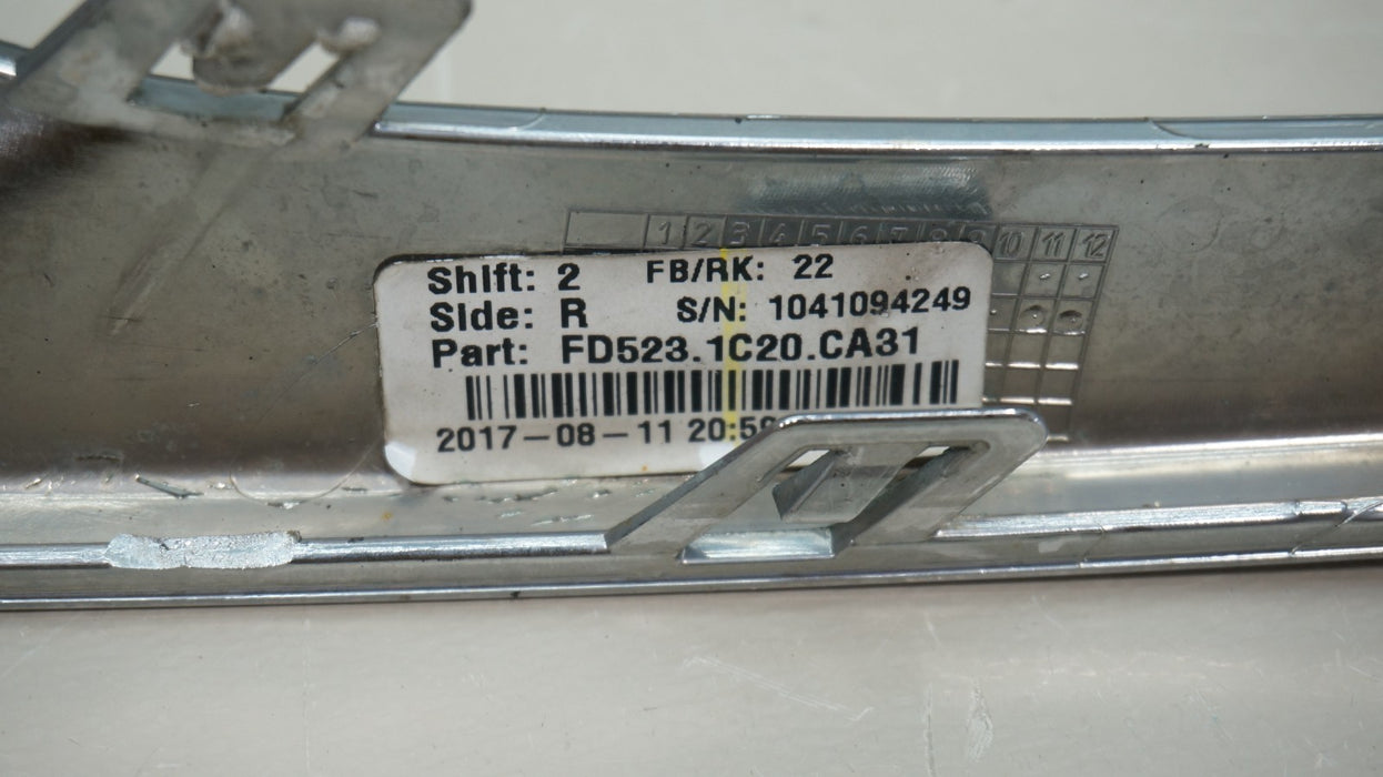 2017-2020 LINCOLN MKZ FRONT RIGHT PASSENGER SIDE BUMPER CHROME TRIM OEM