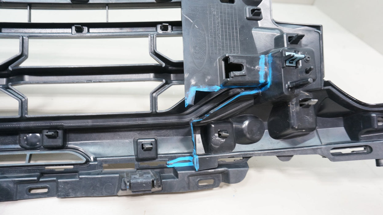 2024-2025 FORD F-150 XLT FRONT BUMPER RADIATOR GRILLE OEM RL34-8200-BAW