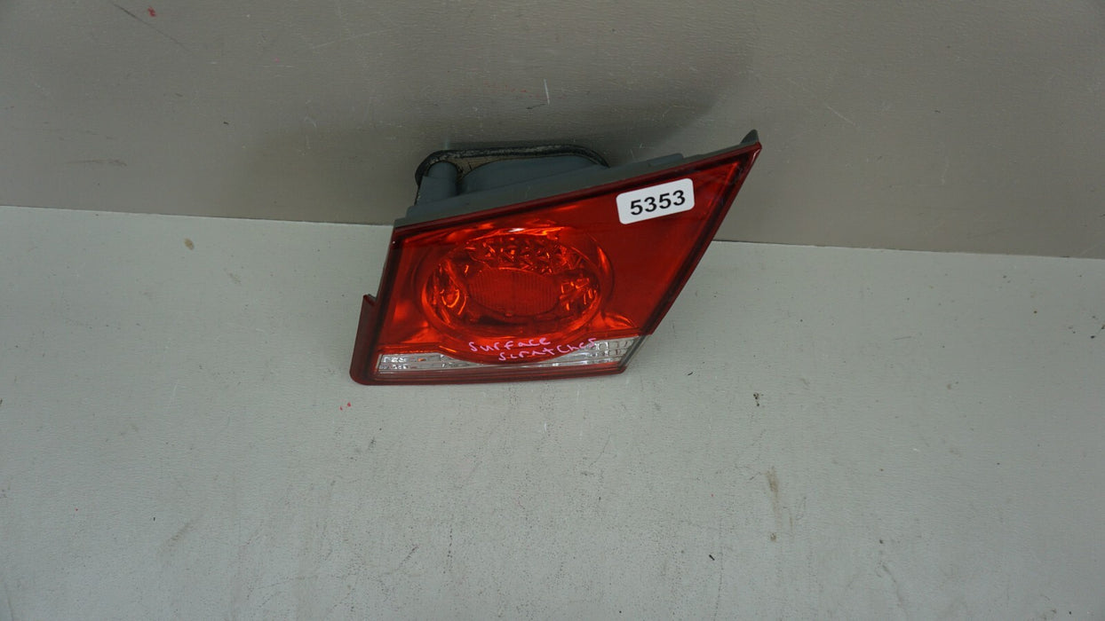 2011-2015 CHEVROLET CRUZE REAR RIGHT PASSENGER SIDE INNER TAIL LIGHT LAMP OEM