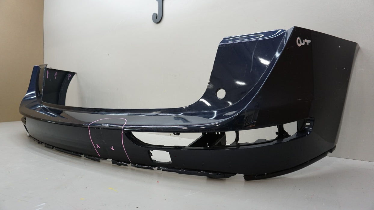 2008-2010 AUDI Q5 REAR BUMPER COVER PANEL PLASTIC BLACK OEM 8R0807385C