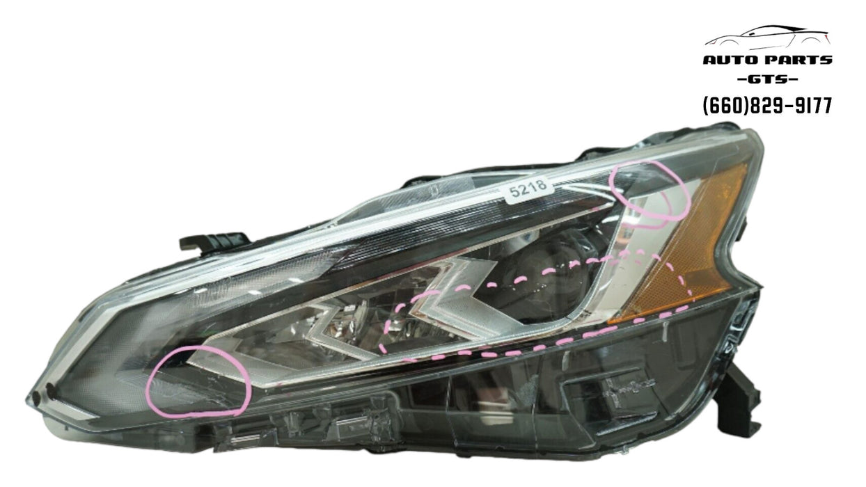 2019-2023 NISSAN ALTIMA FRONT LEFT DRIVERS SIDE LED HEADLIGHT OEM