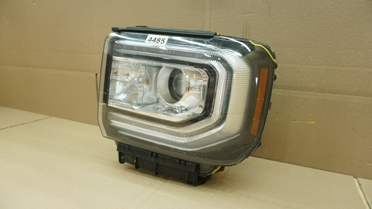 2016-2018 GMC SIERRA 1500 FRONT LEFT DRIVER SIDE HEADLIGHT HALOGEN OEM 84046790