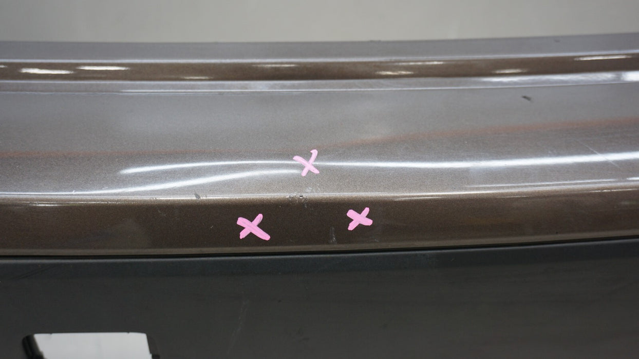 2011-2014 BMW X3 F25 REAR BUMPER COVER PANEL W/ MOLDING TRIM OEM 51127278478