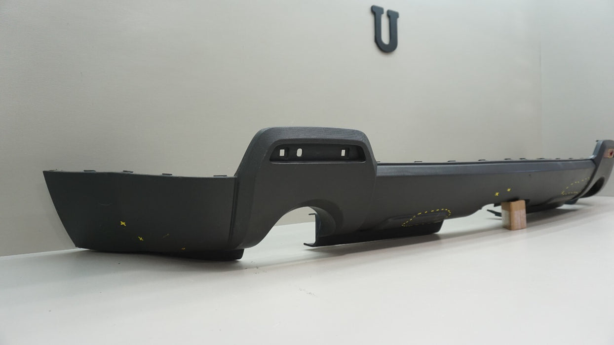 2010-2015 GMC TERRAIN W DUAL EXHAUST REAR LOWER BUMPER COVER VALANCE 25880094