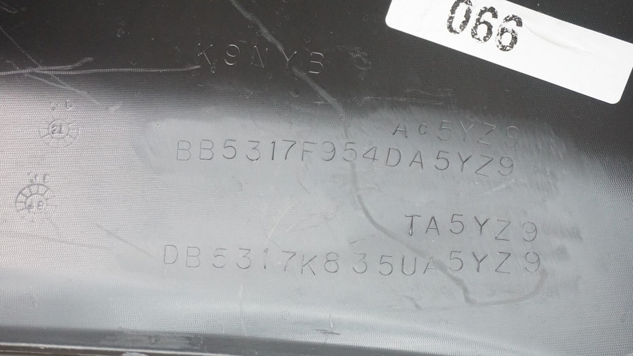 2011-2015 FORD EXPLORER SUV REAR LOWER BUMPER COVER PANEL OEM BB53-17F954
