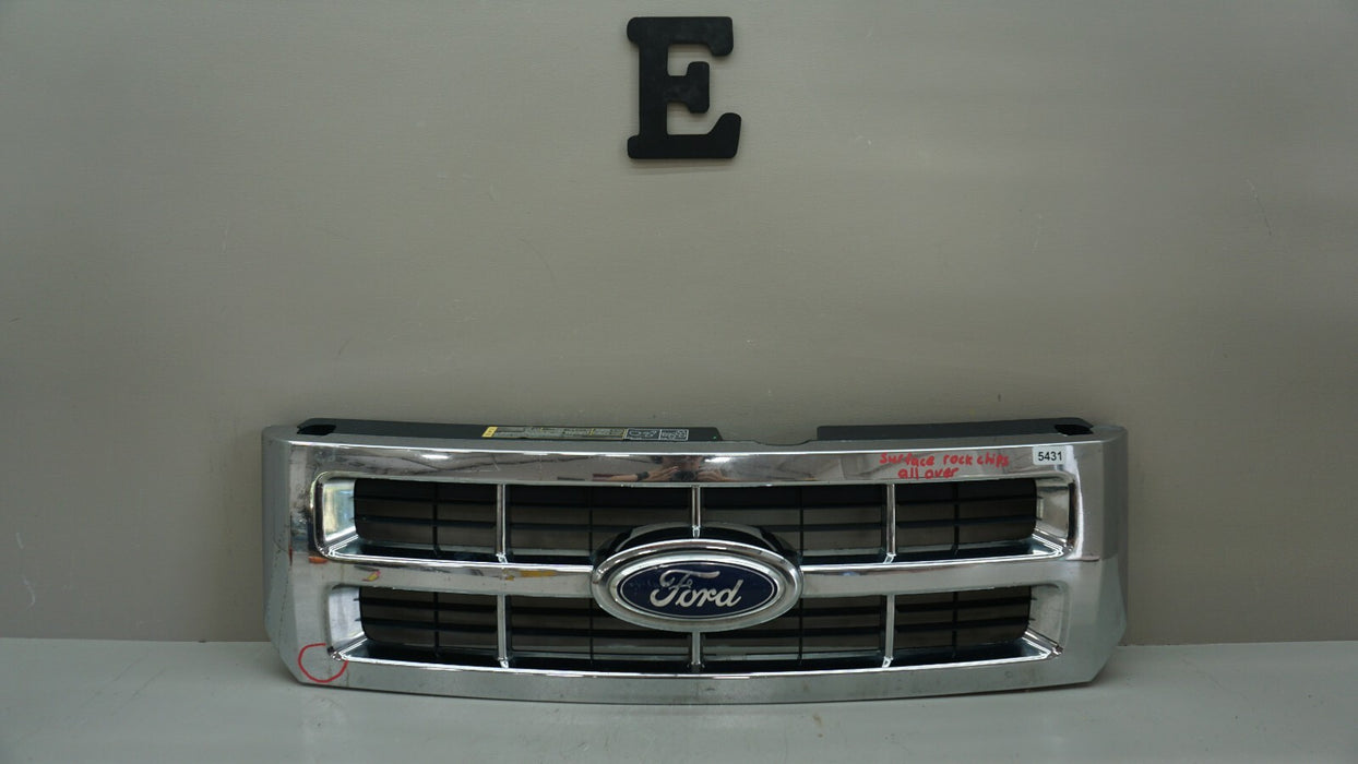 2008-2012 FORD ESCAPE FRONT BUMPER CENTER GRILL GRILLE OEM L84-8A164-AJW