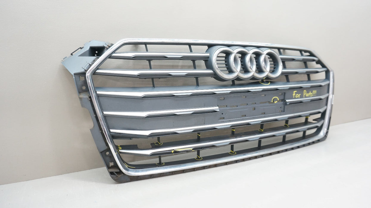 *FOR PARTS* 2018-2019 AUDI A5 FRONT RADIATOR GRILLE GRILL 8W6853651AB OEM