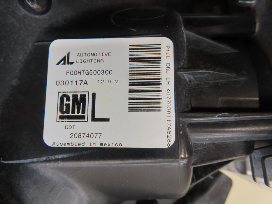 2013-2017 CADILLAC XTS FRONT LEFT DRIVER SIDE DAYTIME RUNNING LED LIGHT OEM