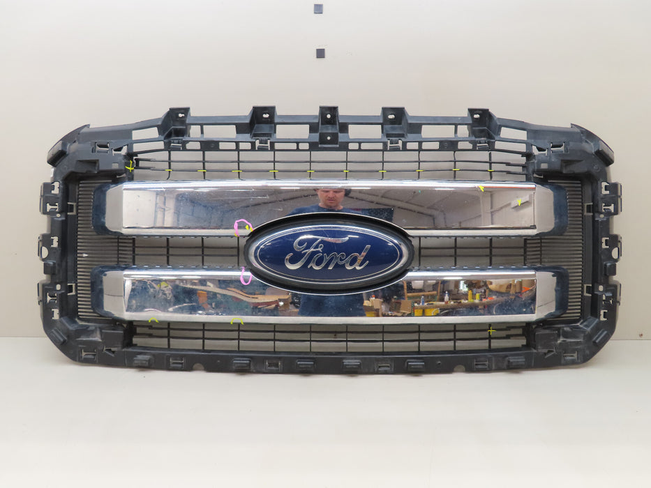 2011-2016 FORD F250 F-250 F350 F-350 FRONT RADIATOR GRILL GRILLE OEM BC34-8A164A