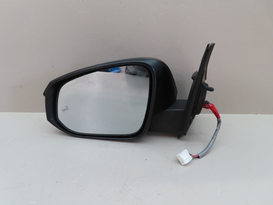 2015 TOYOTA RAV4 FRONT LEFT EXTERIOR POWER REAR VIEW MIRROR W/ BLIND SPOT OEM