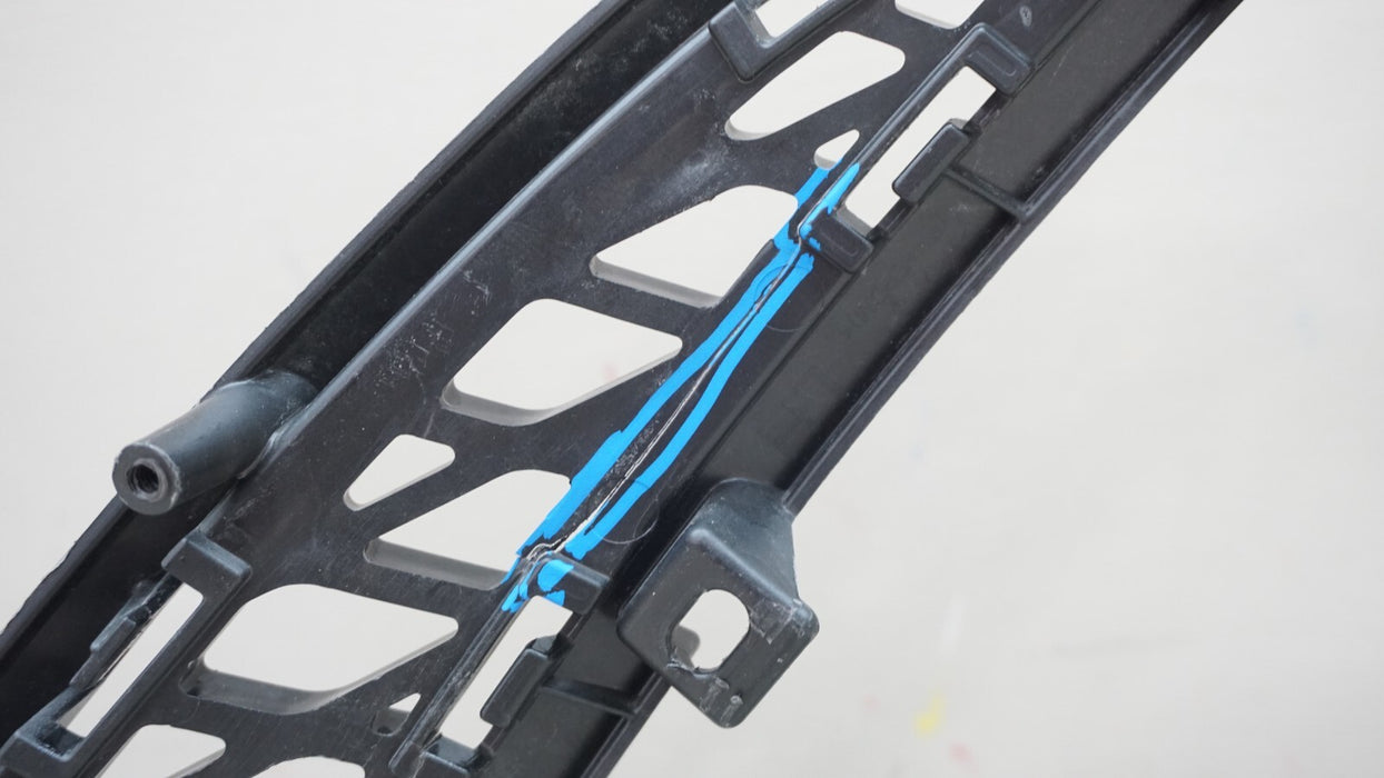 2023-2024 GENESIS GV60 FRONT BUMPER LEFT GRILLE TRIM OEM 865D3-CU000