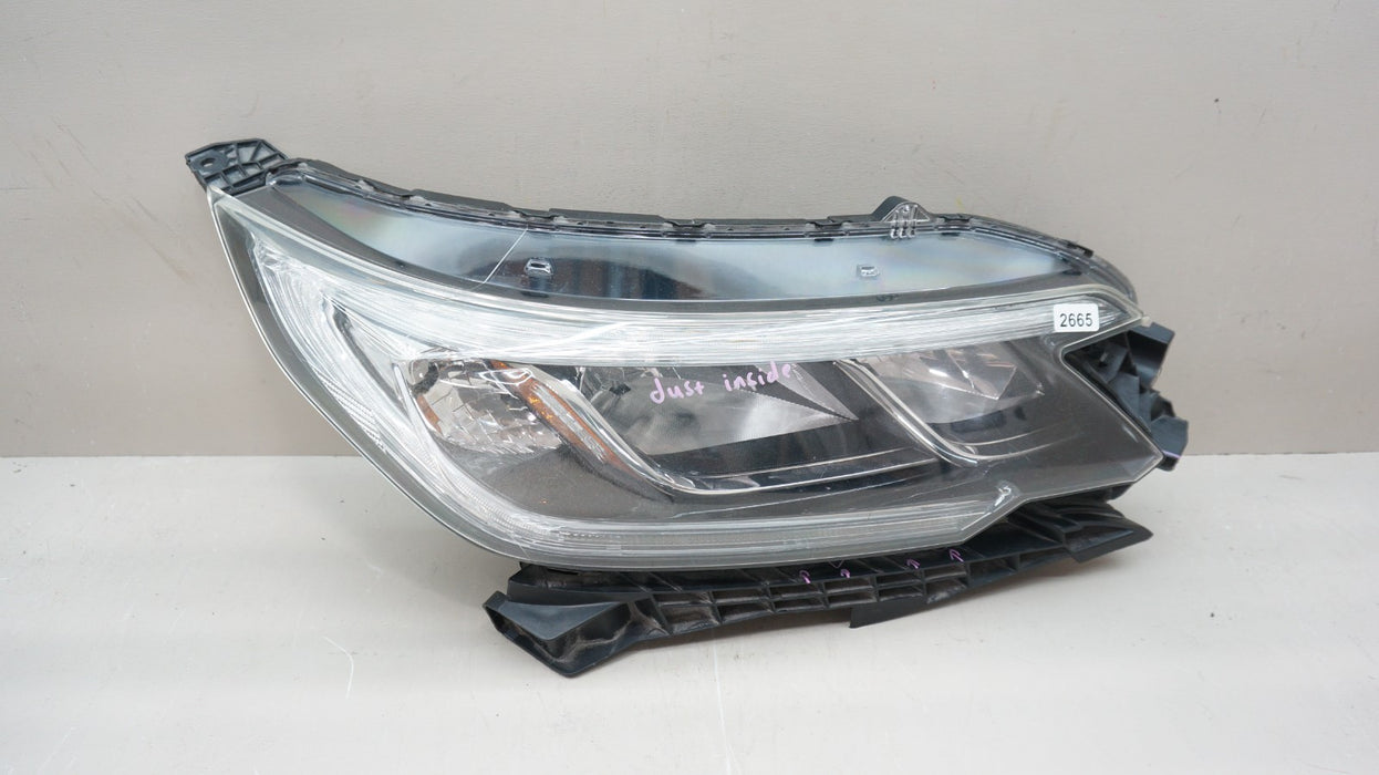 2015-2016 HONDA CR-V FRONT RIGHT PASSENGER SIDE HALOGEN HEADLIGHT OEM