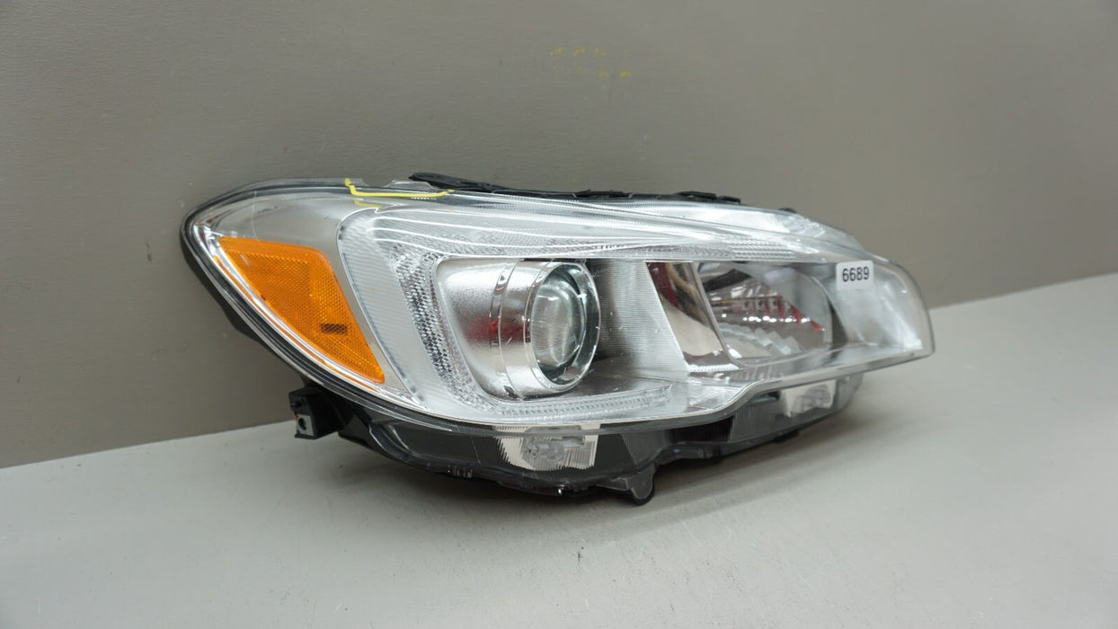 2015-2021 SUBARU WRX FRONT RIGHT PASSENGER SIDE HEADLIGHT HALOGEN W/LED OEM