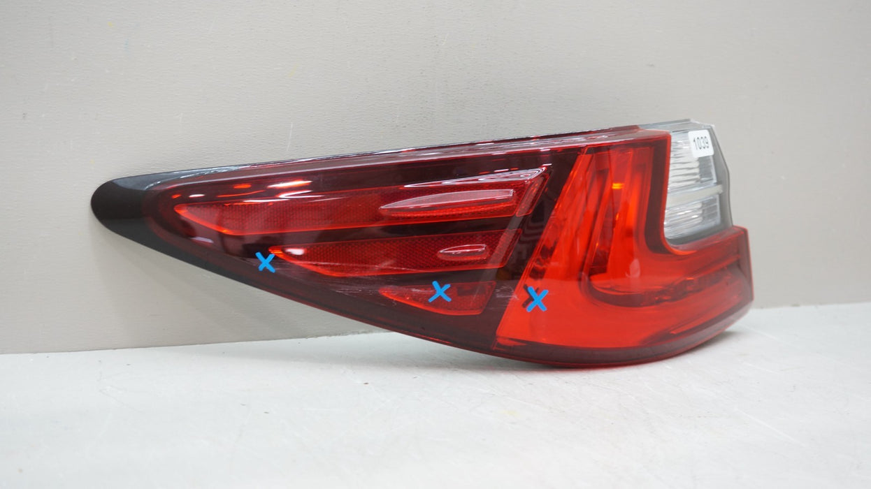 2016-2018 LEXUS ES350 ES300H REAR LEFT DRIVER SIDE TAIL LIGHT OEM