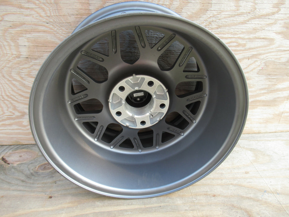 KMC KM535 Grenade Off-Road 17x9 Matte Gray Custom Wheel RIM