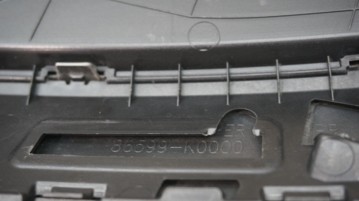 2020-2025 KIA SOUL FRONT BUMPER UPPER MOLDING TRIM OEM 86599-K0000