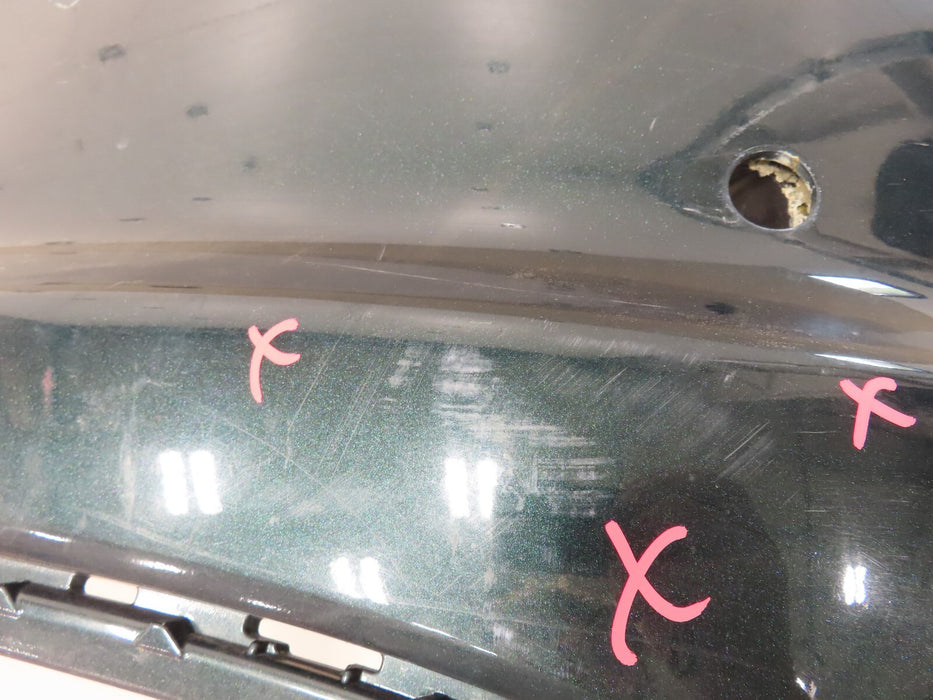 2012-2015 JAGUAR XF REAR BUMPER COVER PANEL W/ SENSOR HOLE OEM 8X23-17D781-AD