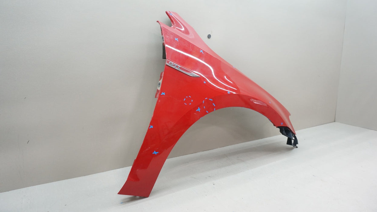 2015-2017 VOLKSWAGEN GOLF FRONT RIGHT RED FENDER OEM 2072375