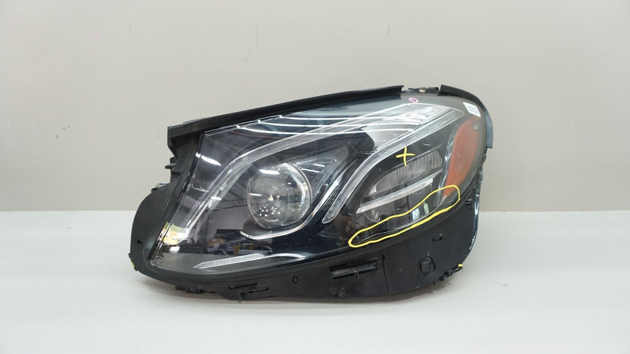 2017-2020 MERCEDES BENZ E CLASS E300 E350 E400 FRONT LEFT HEADLIGHT OEM