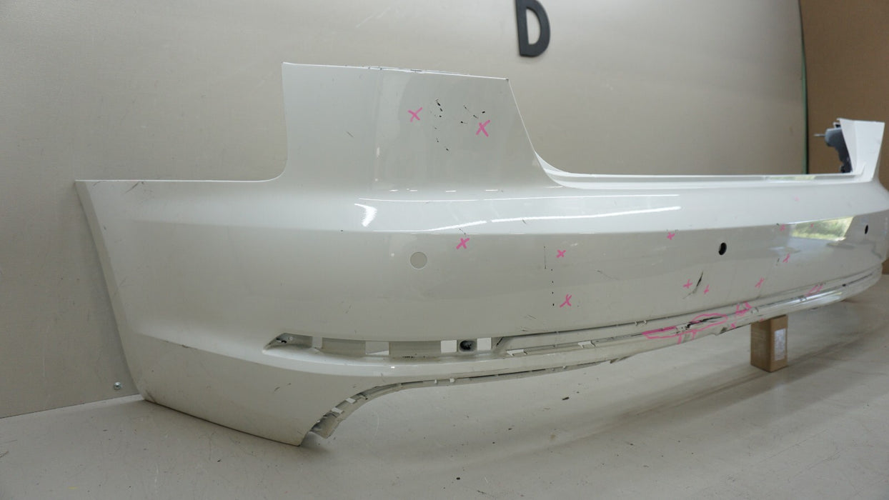 2017-2018 AUDI A4 QUATTRO SEDAN S-LINE REAR BUMPER COVER PANEL OEM 8W5807385A