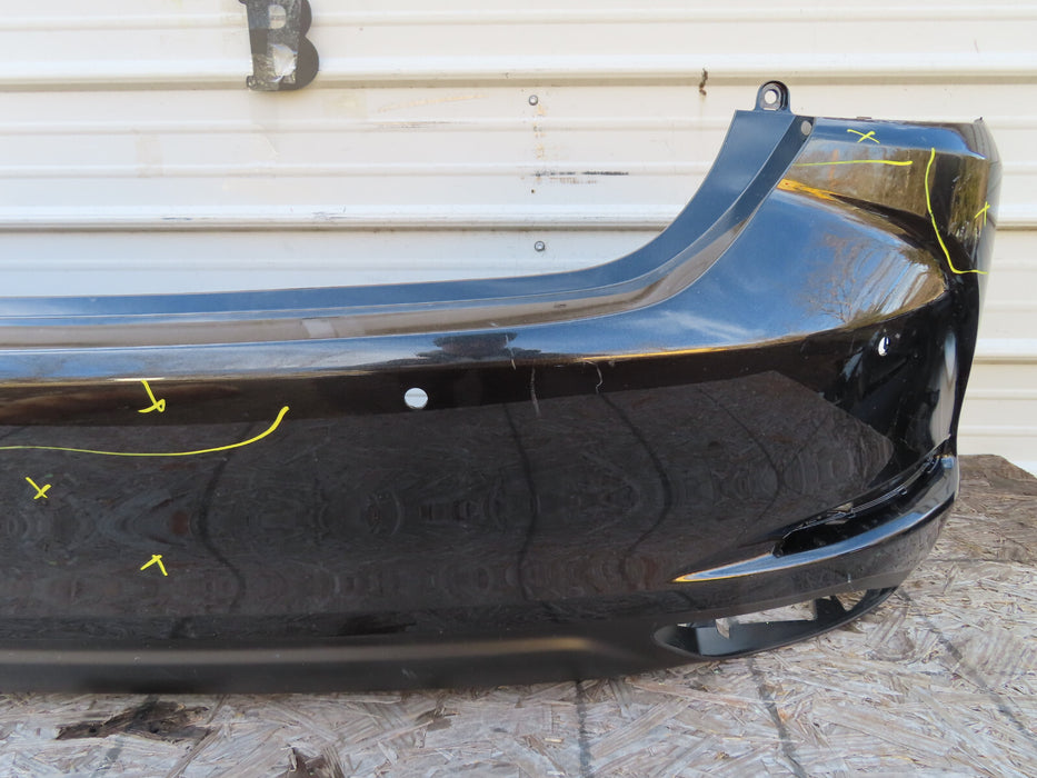 2019 2020 LEXUS ES350 ES REAR BUMPER COVER W/SENSOR HOLES OEM 5215933470